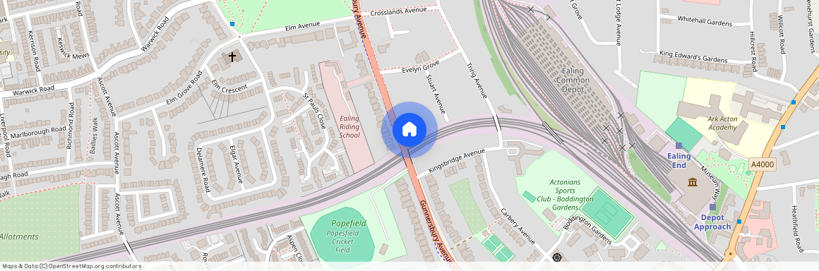 Gunnersbury Avenue, Ealing, W5, London