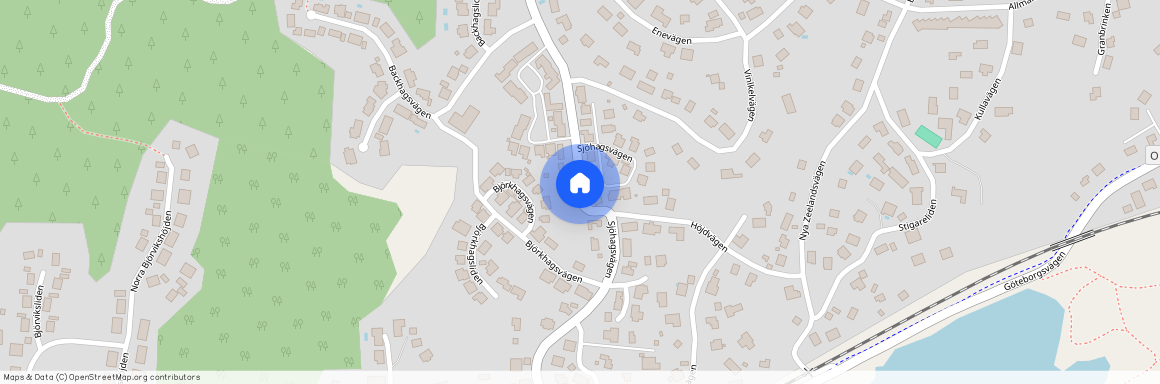 Sjöhagsvägen, Sjömarken