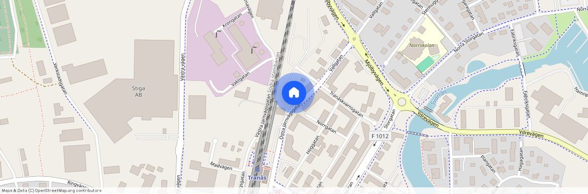 Tranås, Jönköping, Östra Järnvägsgatan 1 B