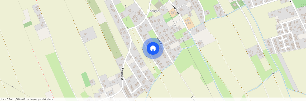 ul. Senatorska, Budziwój, Rzeszów, podkarpackie