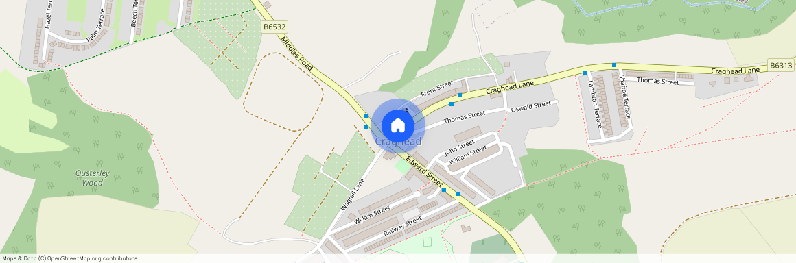 Front Street, Craghead, Stanley, Durham, DH9