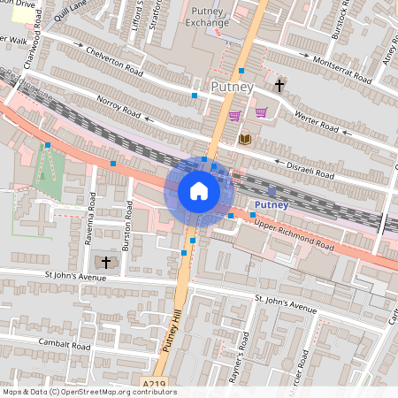 Upper Richmond Road, Putney Hill, SW15