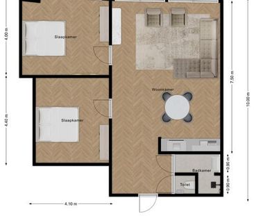 Appartement te huur: Turfkade 15 4461 AP Goes - Photo 5