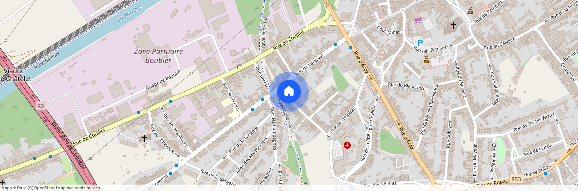 Rue du Beau Moulin, 14, 6200, Châtelet