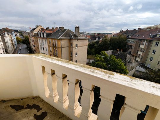 Appartement 2 pièces 54 m² avec 2 balcons à louer à Metz Gare, - Photo 1