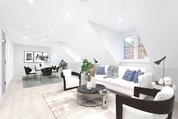 A modern penthouse apartment located on Hythe's shoreline. - Photo 1