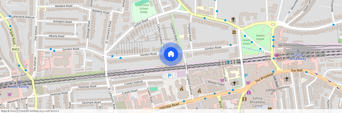 Gordon Road, Ealing, W5, London