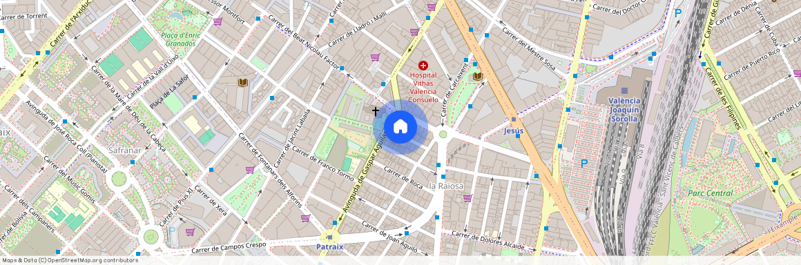 Calle Compromiso Caspe 8, Piso 3, Puerta 3