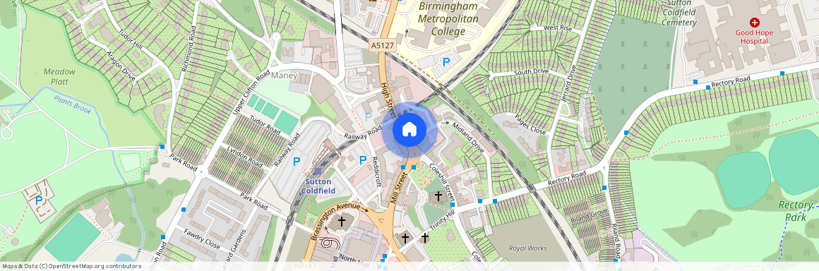 The Florins, High Street, Sutton Coldfield. B72 1UX