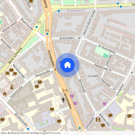 20146 Eimsbüttel - Hamburg Rotherbaum