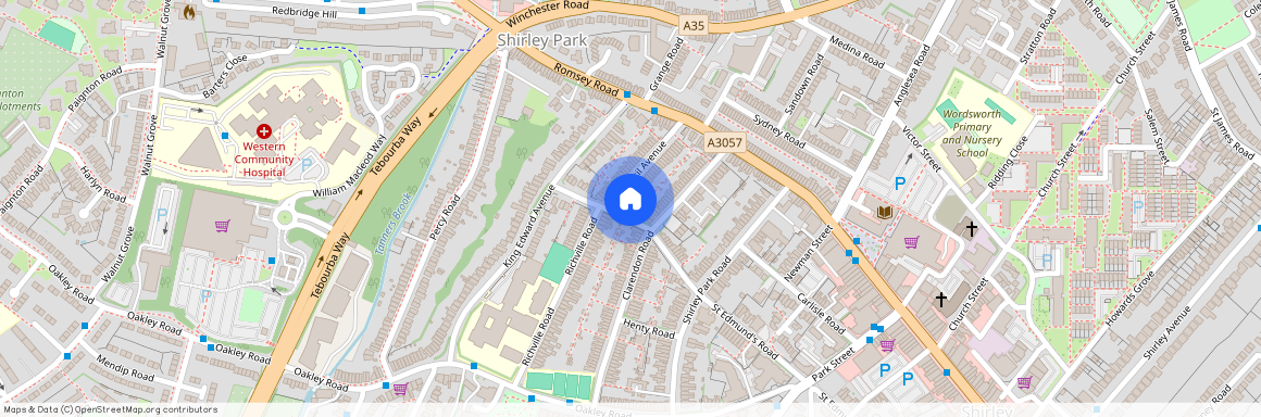 Romsey Road, Shirley, Southampton, Hampshire, SO16