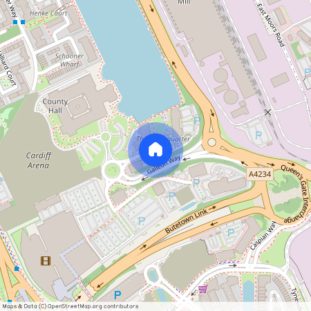 Galleon Way, Cardiff Bay