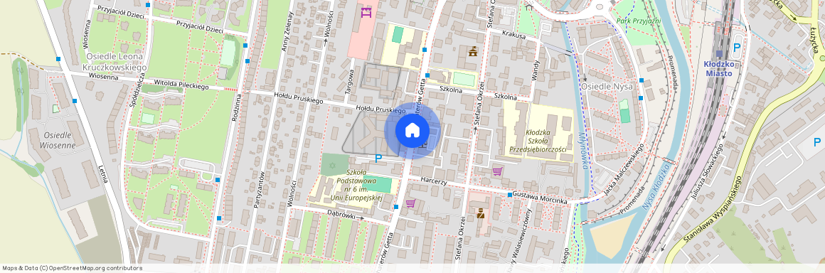 ul. Bohaterów Getta, Kłodzko, kłodzki, dolnośląskie