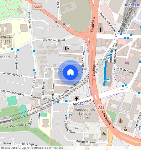 ** Spring Street, Huddersfield, West Yorkshire, HD1