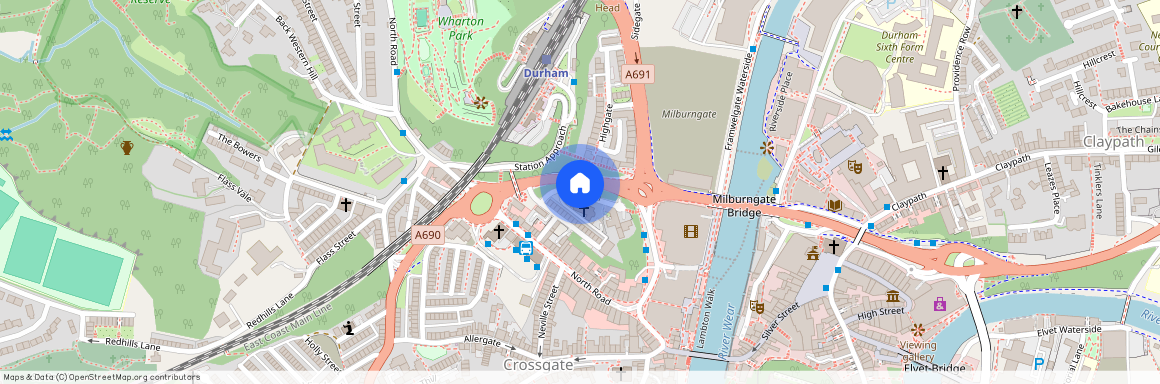 St. Godrics Court, Castle Chare, Durham City