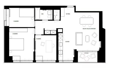 Appartement rénové de 4.5 pièces au 10ème - Photo 5