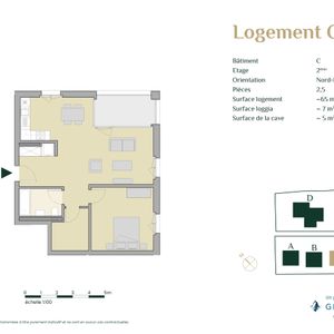 Appartement 2,5 pièces avec loggia - Neuf ! - Photo 3