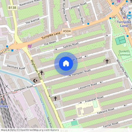 Raleigh Road, Harringey, N8