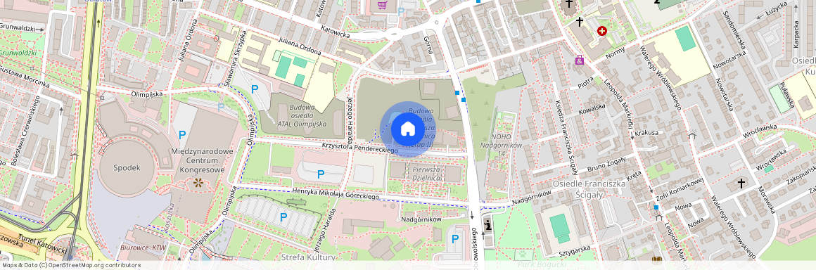 ul. Henryka Mikołaja Góreckiego, Bogucice, Katowice, śląskie