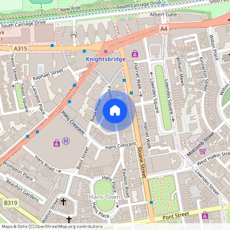 Pavilion Road, Knightsbridge, London