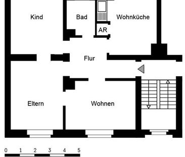Demnächst frei! 3-Zimmer-Wohnung in Essen Frohnhausen - Foto 1