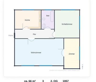 Pronájem bytu 3+1 • 66 m² bez realitkyRobert-Koch-Str. 2, , Severní... - Photo 6