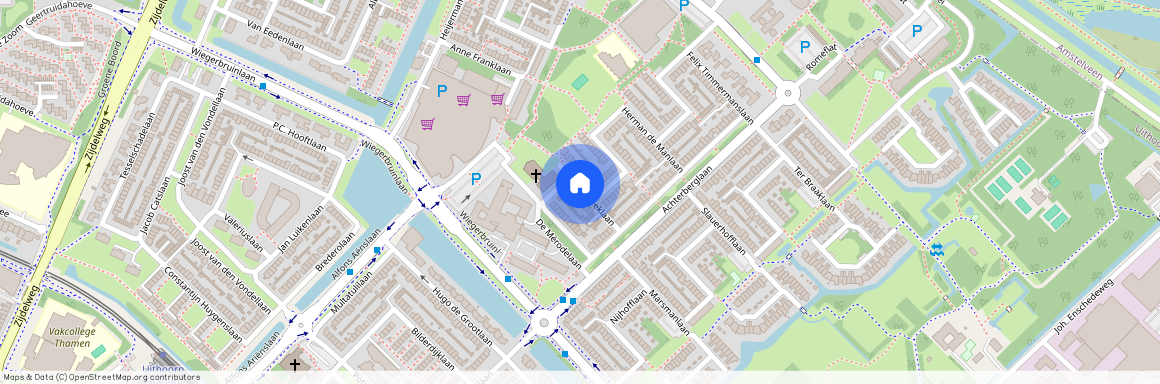 Zijdelwaard, 1422 GG, Van Eerbeeklaan, Uithoorn