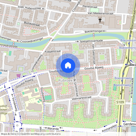 Rubroek, 3031 CK, Goudse Rijweg, Rotterdam