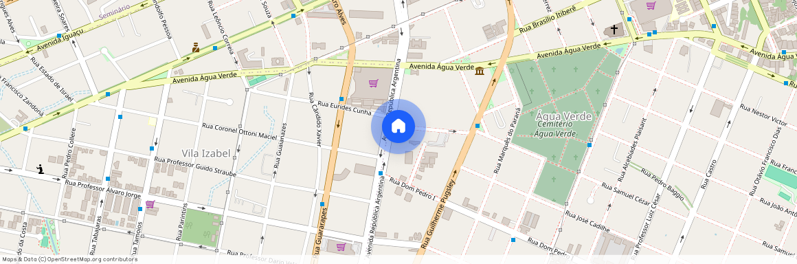 Avenida República Argentina, 1037 - 1204, Água Verde - Curitiba - PR, Locação