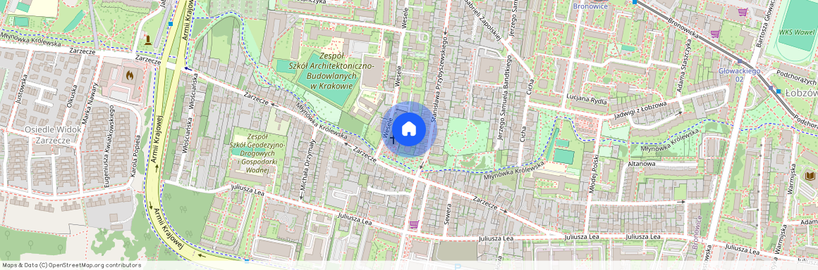 Emaus, Kraków, Kraków-Krowodrza, Wola Justowska