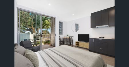 AIR-CONDITIONED FURNISHED STUDIO APARTMENT - WITH OWN PRIVATE COURTYARD - Photo 3