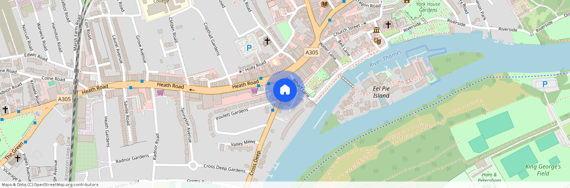 King street Parade (LC498), Twickenham. TW1