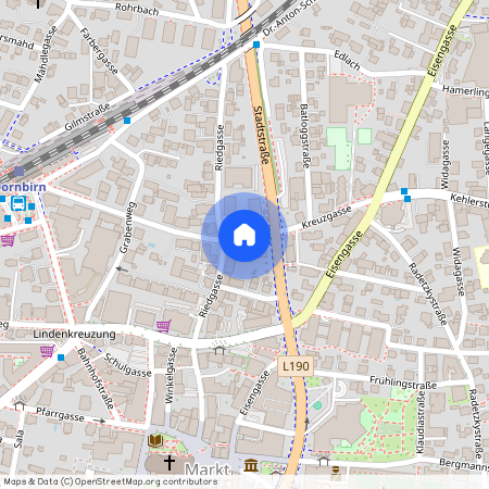 Kreuzgasse 2 / 3, 6850 Dornbirn