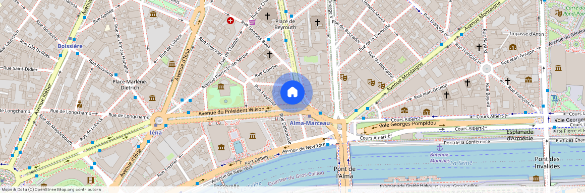 1 Avenue Marceau, 75116 Paris, France