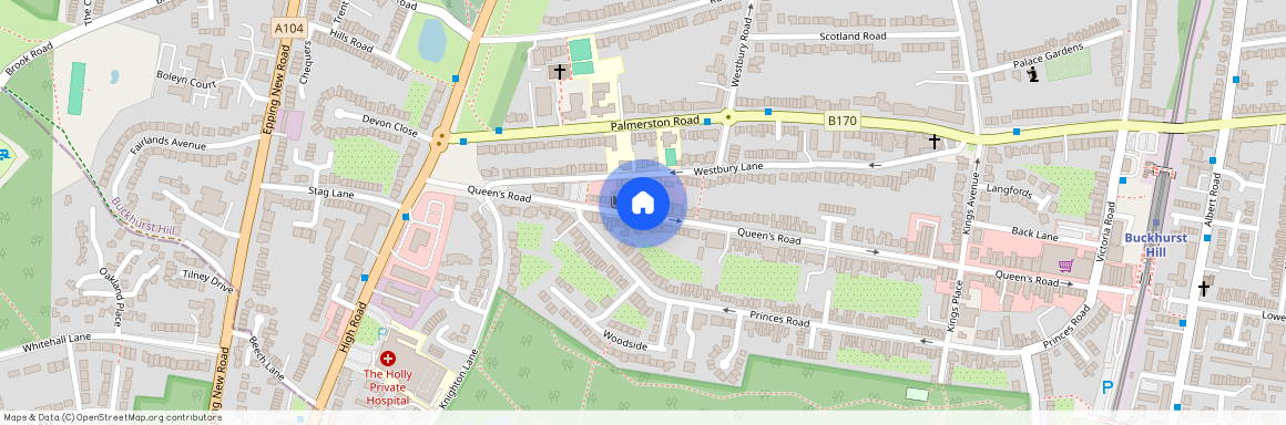 Queens Road, Buckhurst Hill, Essex, IG9