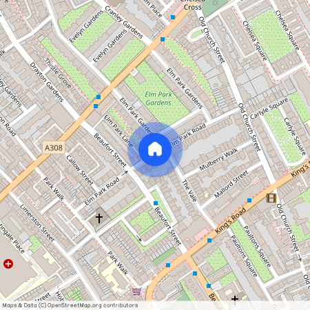 Elm Park Road, Kensington and Chelsea, London, SW3