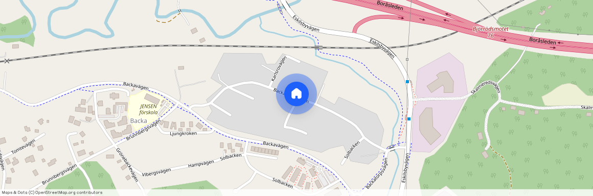 Backatorpsvägen, Landvetter