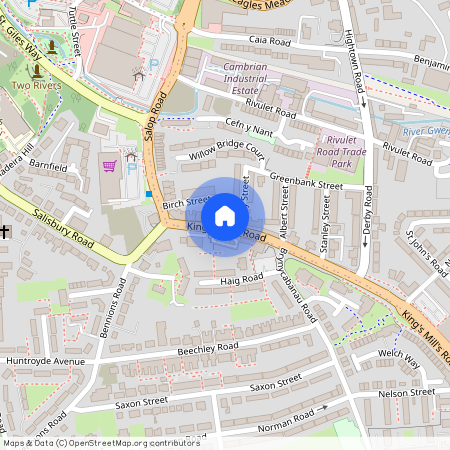 Kingsmills Road, Hightown, Wrexham, LL13