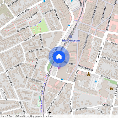 Centrum Ede, 6711 NZ, De Halte, Ede