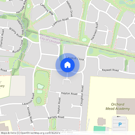 Barlow Road, Hamilton, Leicester, LE5