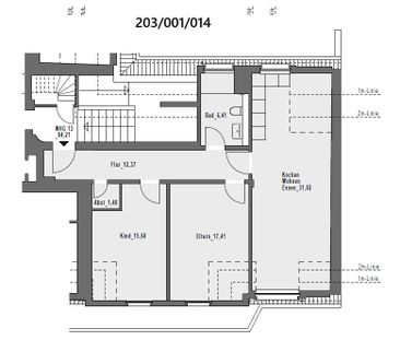 3 Zimmer in Hagen, Wärmepumpe, Fassadenvollwärmeschutz, Aufzug - Foto 2