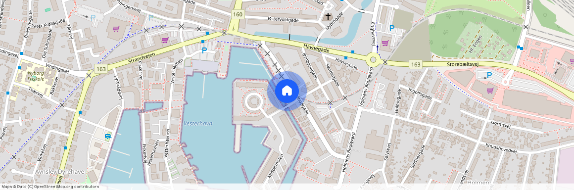 Toldbodgade 16 B, 1. tv., 5800 Nyborg