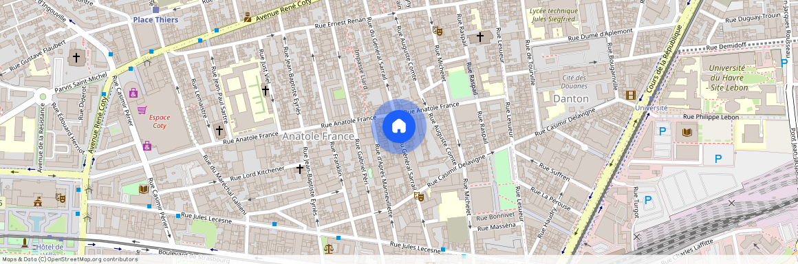 rue du Général Sarrail, Quartier Danton, 76600, Le Havre