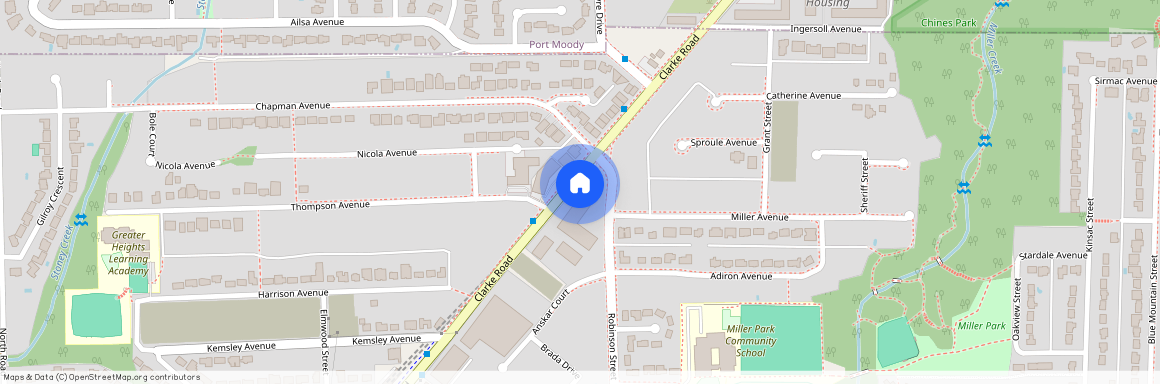 google map, Coquitlam, Coquitlam, Metro Vancouver, V3J 7R8