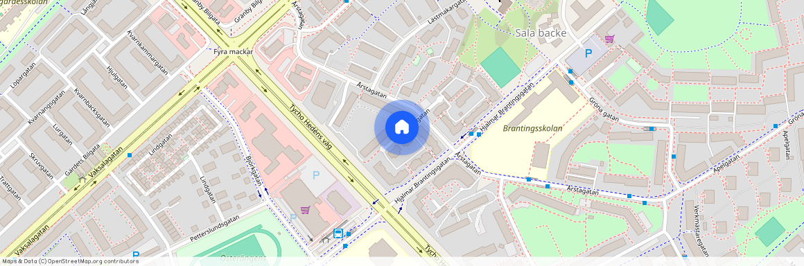 Kastanjegatan, Uppsala