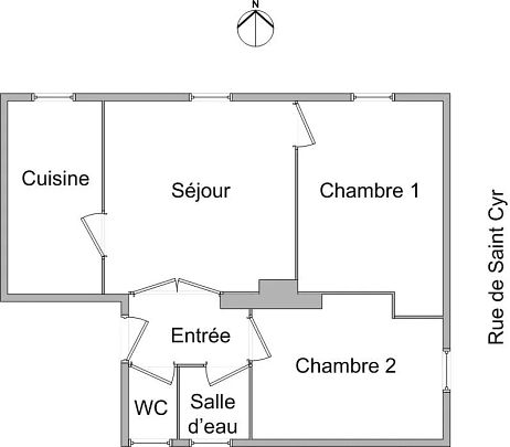 Appartement T3 A Louer - Lyon 9eme Arrondissement - 52.16 M2 - Photo 1