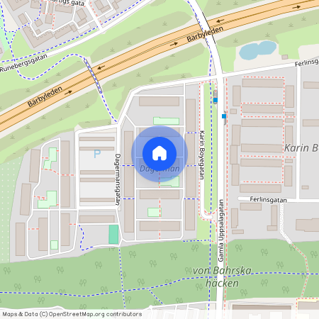 Karin Boyegatan, Uppsala