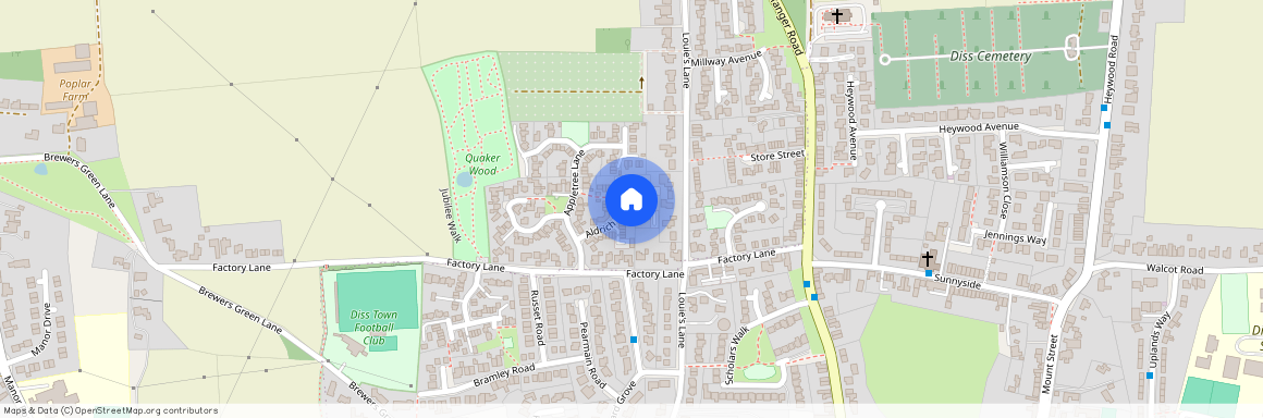 Aldrich Way, Roydon, Diss