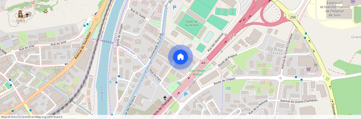 Av. du Bietschhorn 38B, 1950, Sion