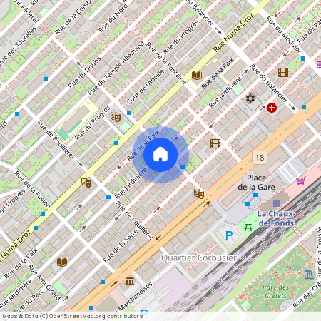 Rue Jardinière 89, 2300, La Chaux-De-Fonds